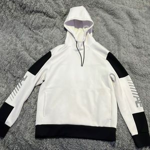 White athletic American eagle hoodie